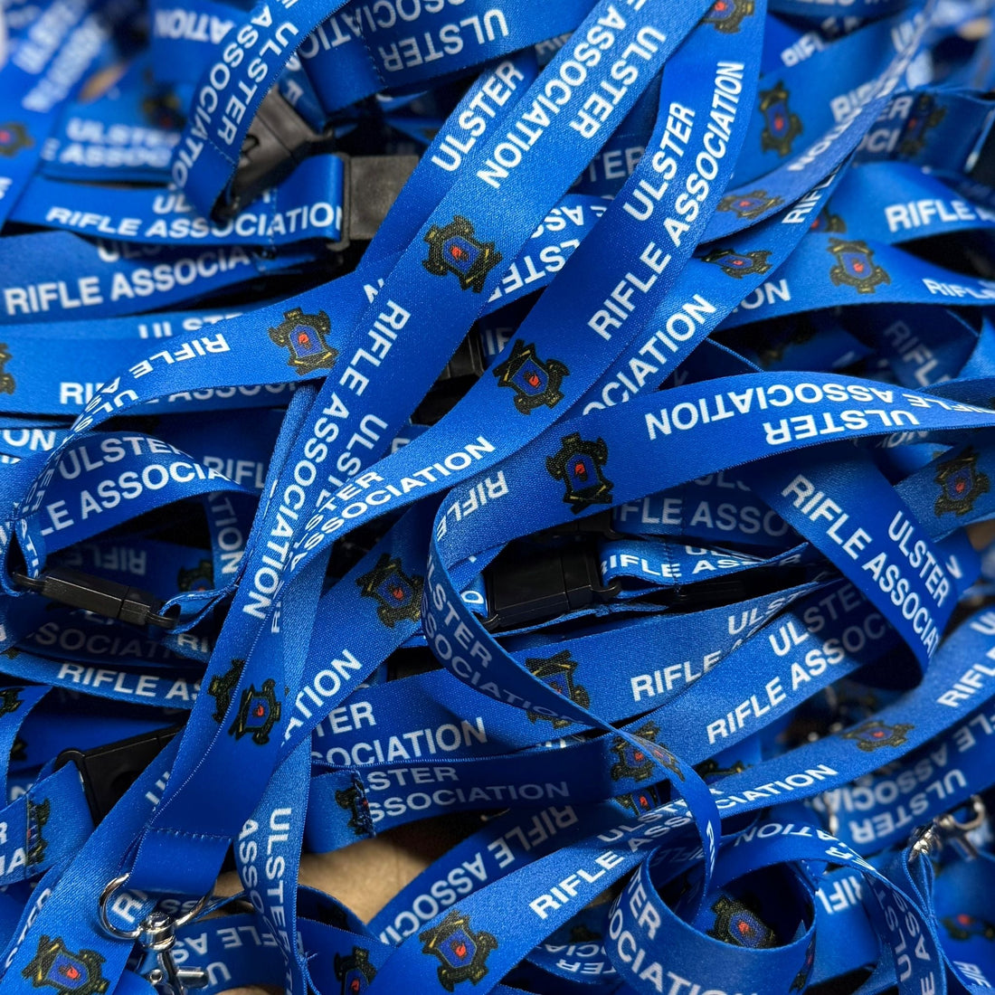 Printed Lanyards for Ulster Rifle Association