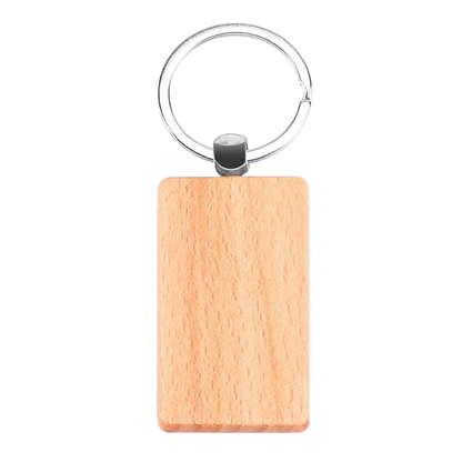 Engraved Wooden Keyring
