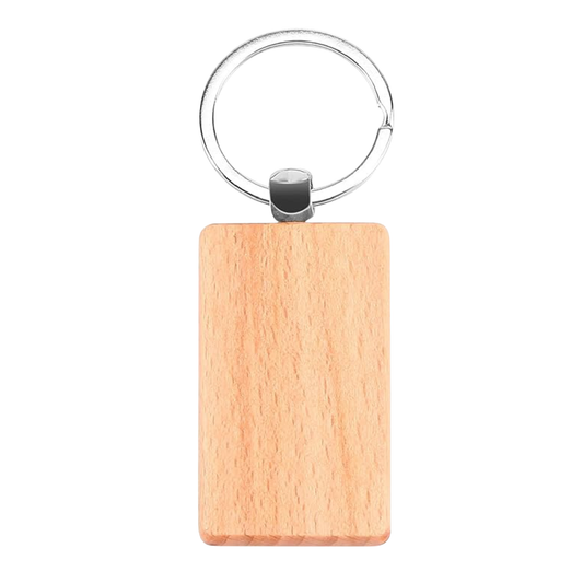 Engraved Wooden Keyring